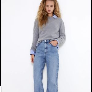 Zara | Jeans | Zara Hi Rise Wide Leg 